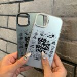 God is Much Better Than You... iPhone Case