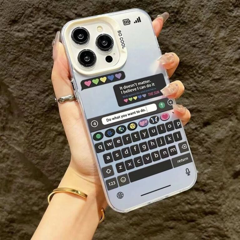 iPhone Keyboard Print Phone Case - Waw Cases