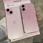 Clear Glitter Soft Silicone Case for iPhone 16 (1)