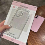Clear Glitter Soft Silicone Case for iPhone 16 (2)