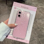 Clear Glitter Soft Silicone Case for iPhone 16 (3)