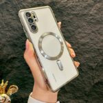 Huawei P30 Pro Clear Case with MagSafe- Silver
