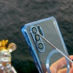 Huawei P30 Pro Clear Case with MagSafe and Glass Protector
