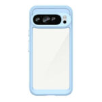 Blue Transparent Acrylic Case with Color Border for Pixel 9 Series