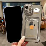 Cute Duck and Dumpling Clear iPhone Case (1)