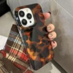 Gloss Amber Tortoise Shell iPhone Case