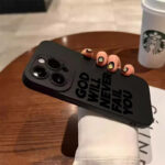 Black God Will Never Fail You Quote Phone Case