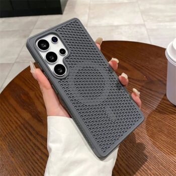 Breathable Heat Dissipation MagSafe Case for Samsung S25 series