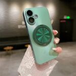 Green iPhone 16 MagSafe Case with Stand