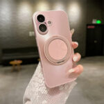 Rose Gold MagSafe laser iPhone case