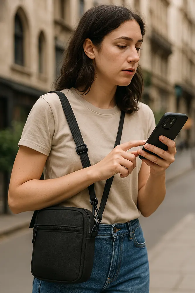 Avoid phone theft while traveling