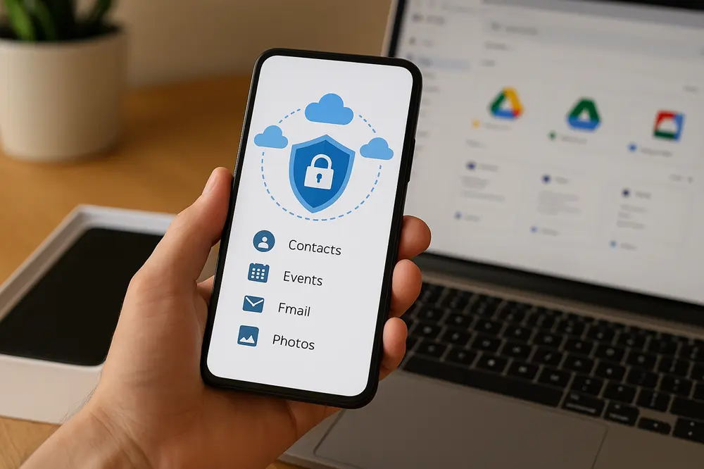 Phone travel backup