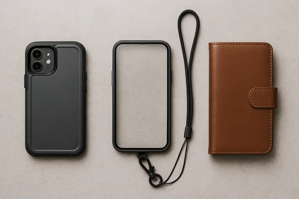 Travel phone accessories protection