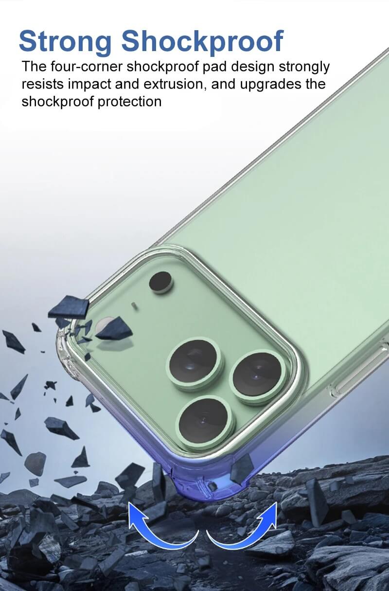 Crystal Clear Drop Protection Case – iPhone 17 Series