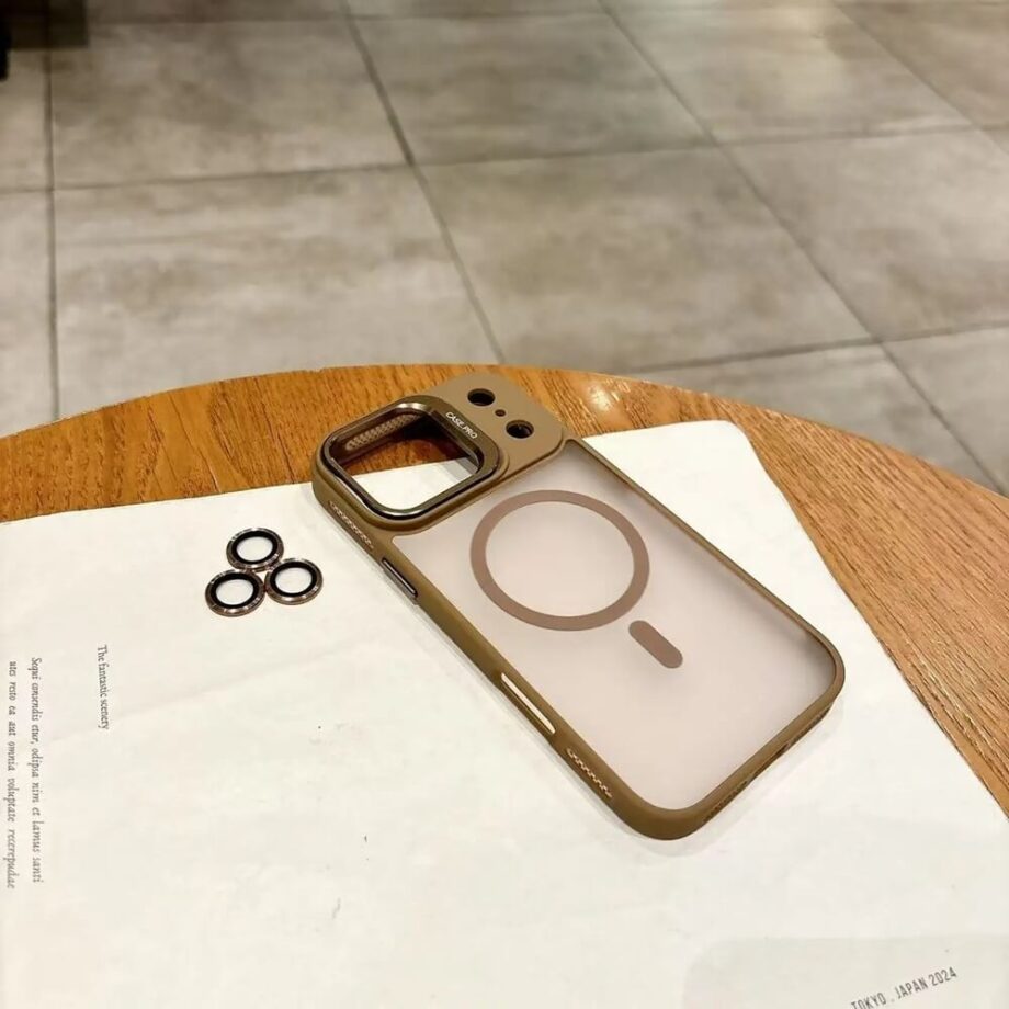 MagSafe Matte Armor Case with Camera Shield