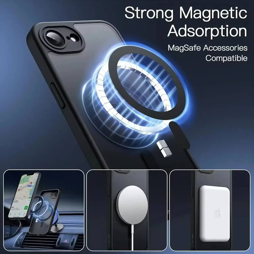 Strong magnetic adsorption case for iPhone 17 series