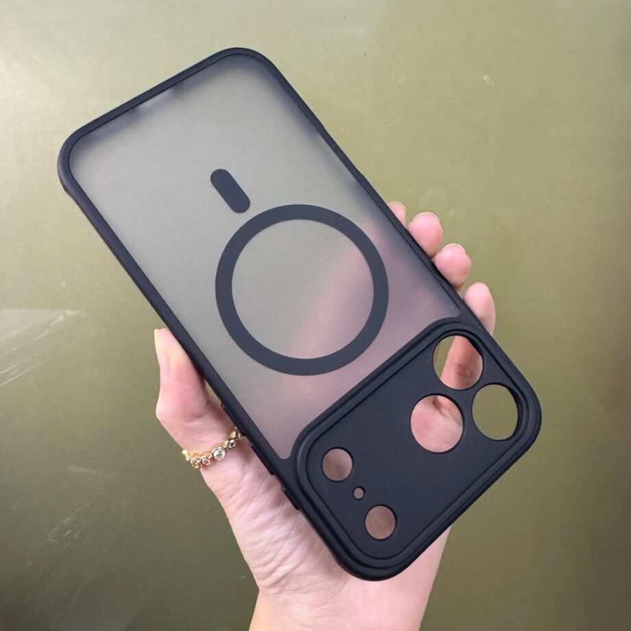 Translucent Matte Military-Grade Magnetic Case