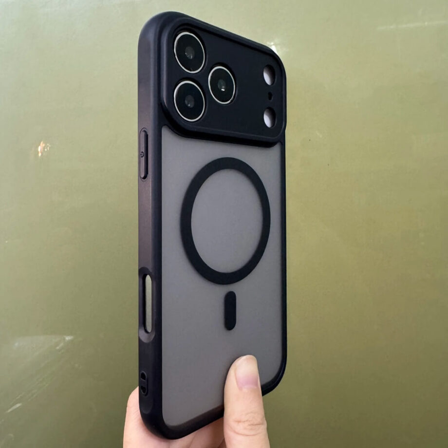 Translucent Matte Military-Grade Magnetic Case for iPhone 17 Lineup