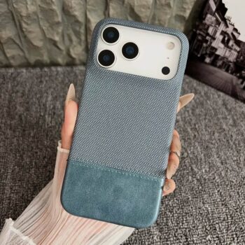 Fabric Leather Texture Protective Case for iPhone 17 series