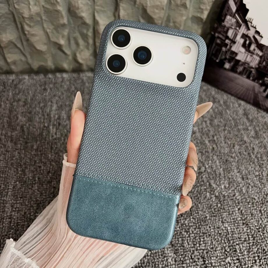 Fabric Leather Texture Protective Case for iPhone 17 series
