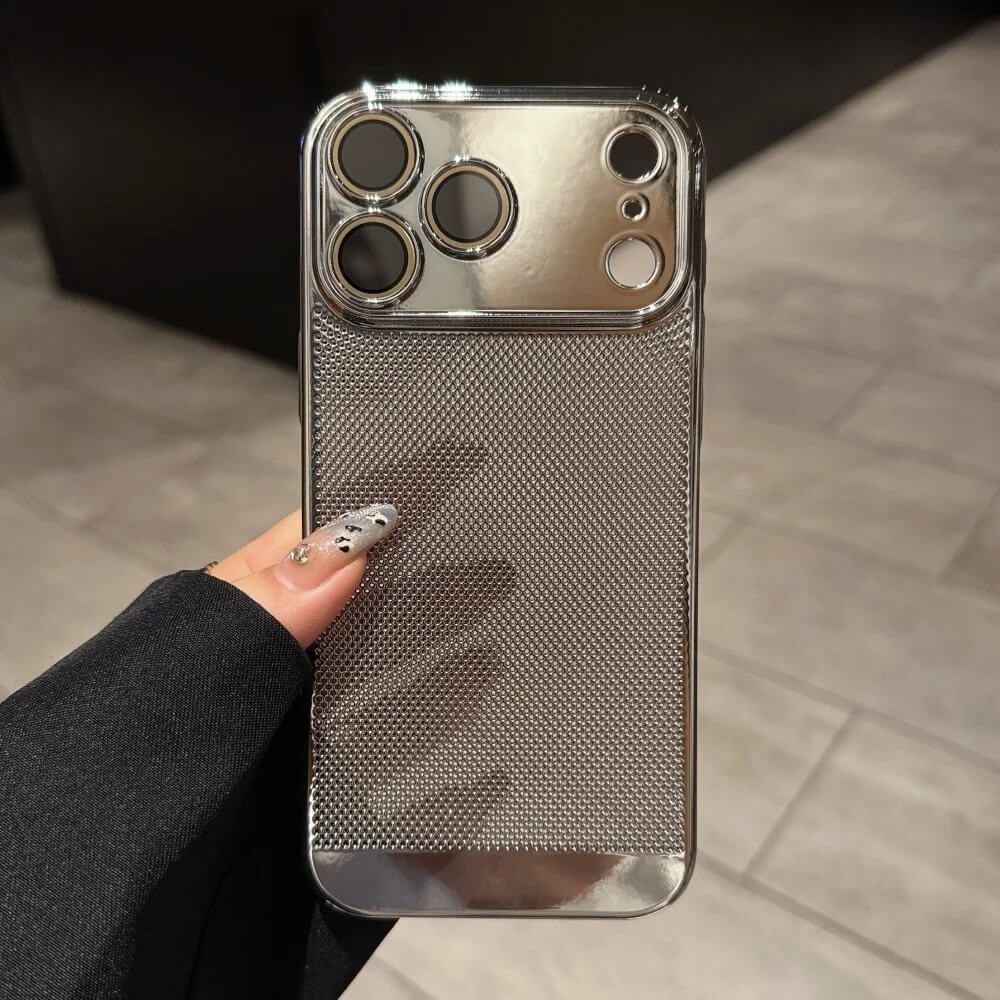 Heat Dissipation Cooling Hollow iPhone Case with Lens Protection Heat Dissipation Cooling Hollow iPhone Case with Lens Protection