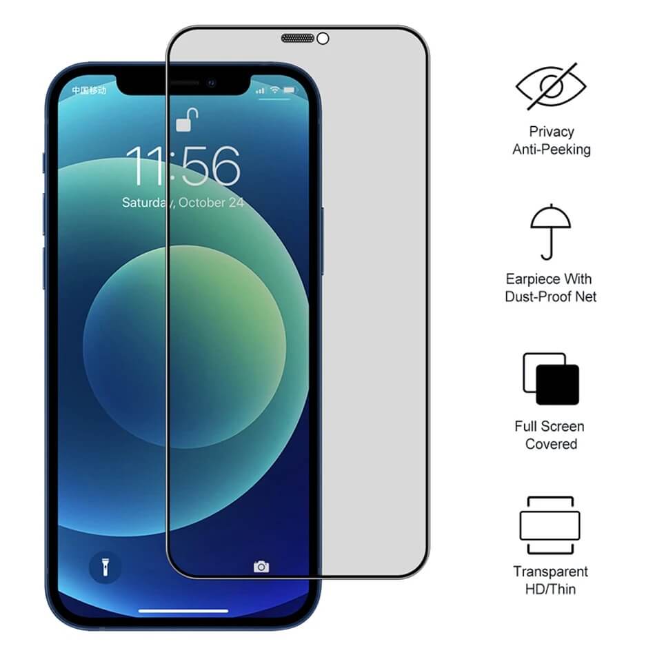 Anti-Spy Privacy Tempered Glass for iPhone 14, 15, 16, 17 Series Anti-Spy Privacy Tempered Glass for iPhone 14, 15, 16, 17 Series