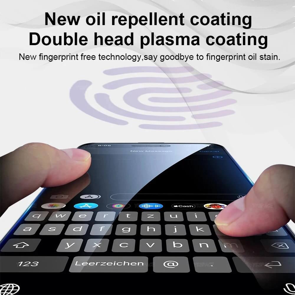 Fingerprint-resistant surface Fingerprint-resistant surface