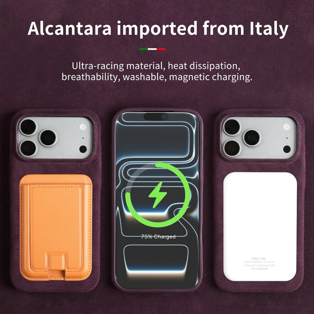 Alcantara Case made from italy Alcantara Case made from italy