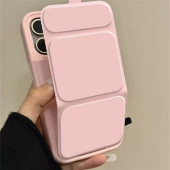 Candy Color Flip Folding Stand iPhone Case