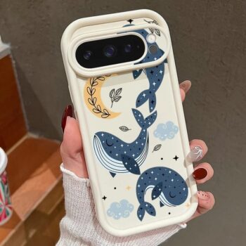 Celestial Whales Soft TPU Case for Google Pixel Models
