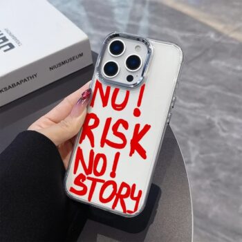 Clear Silicone Quote Case