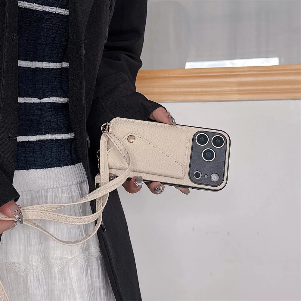 Crossbody iPhone Case with Card Holder and Adjustable Strap Crossbody iPhone Case with Card Holder and Adjustable Strap