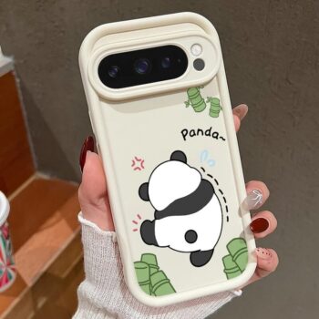 Cute Panda Bamboo Matte Phone Case