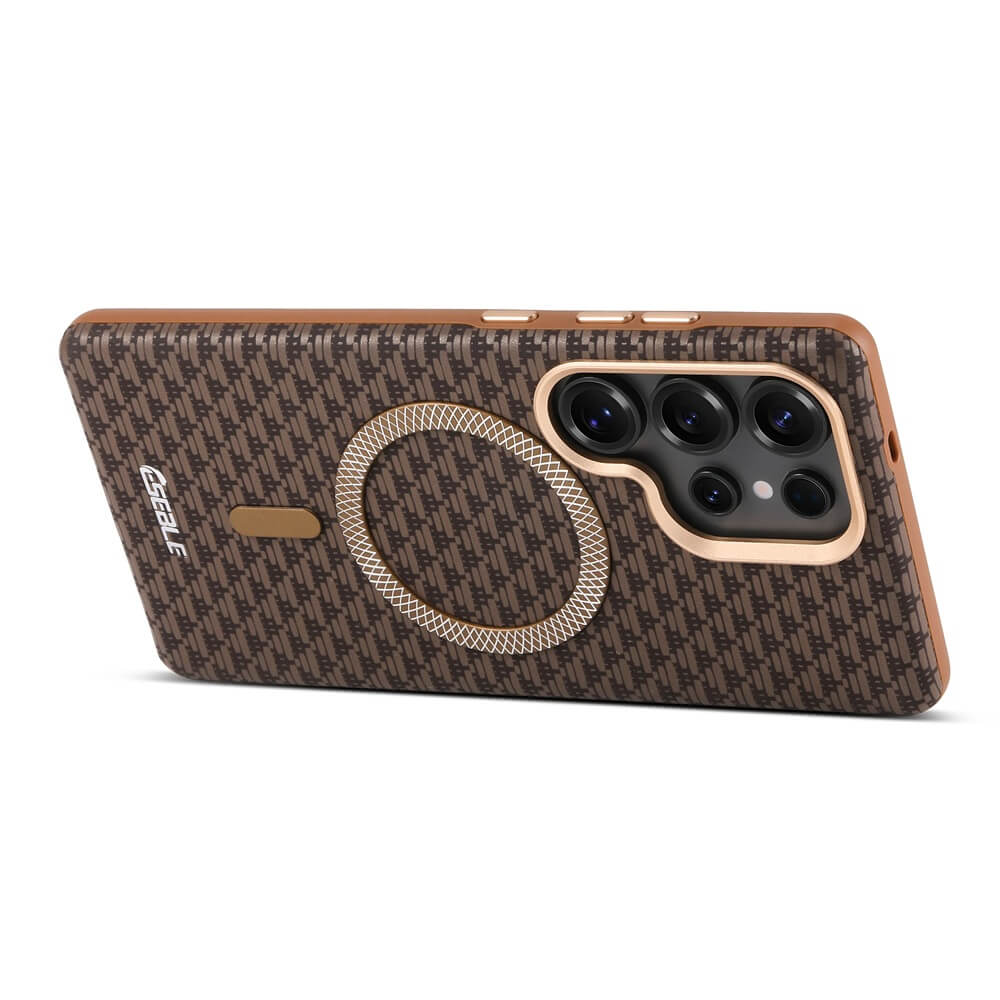 Geometric Monogram PU Leather Magnetic Case2 Geometric Monogram PU Leather Magnetic Case2