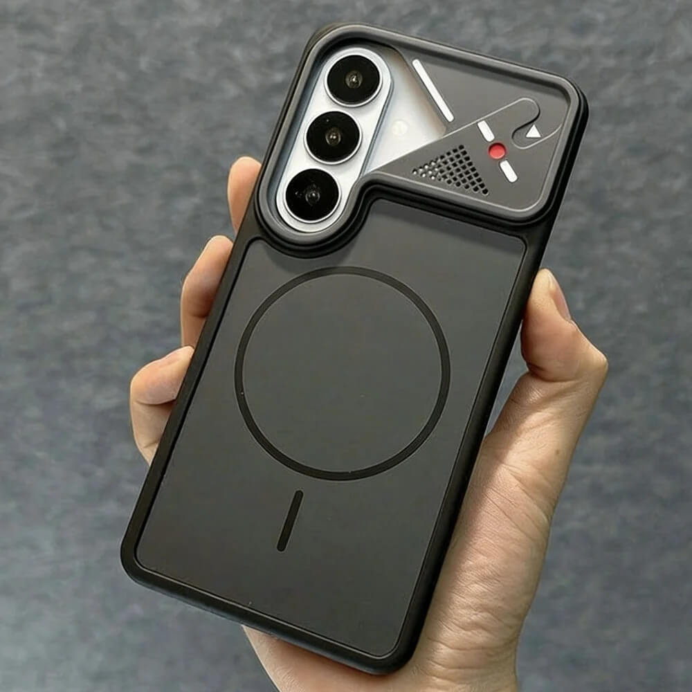 Black Camera Shield Magnetic Ring Case for Samsung Galaxy S26 Series Black Camera Shield Magnetic Ring Case for Samsung Galaxy S26 Series