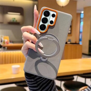 Grip Armor Magnetic Ring Stand Case for Samsung Galaxy Series
