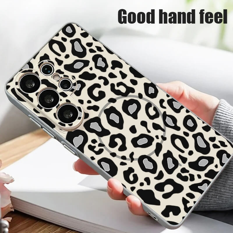 Leopard Magnetic Case for Samsung S25 And S26 Series Leopard Magnetic Case for Samsung S25 And S26 Series