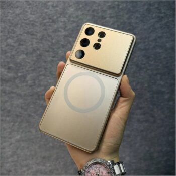 Matte Magnetic Ring Glass Case for Galaxy S26, S26+, S26 Ultra