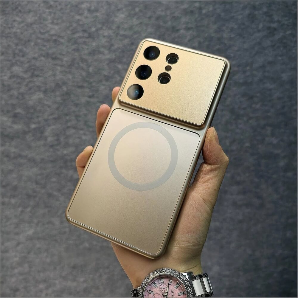 Matte Magnetic Ring Glass Case for Galaxy S26, S26+, S26 Ultra Matte Magnetic Ring Glass Case for Galaxy S26, S26+, S26 Ultra