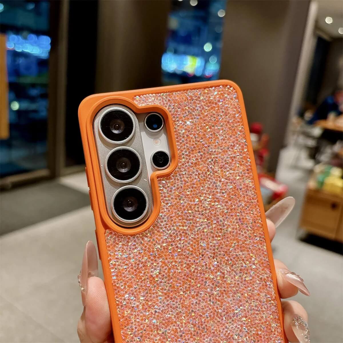 Sparkle Glitter Crystal Samsung Phone Case. Sparkle Glitter Crystal Samsung Phone Case.