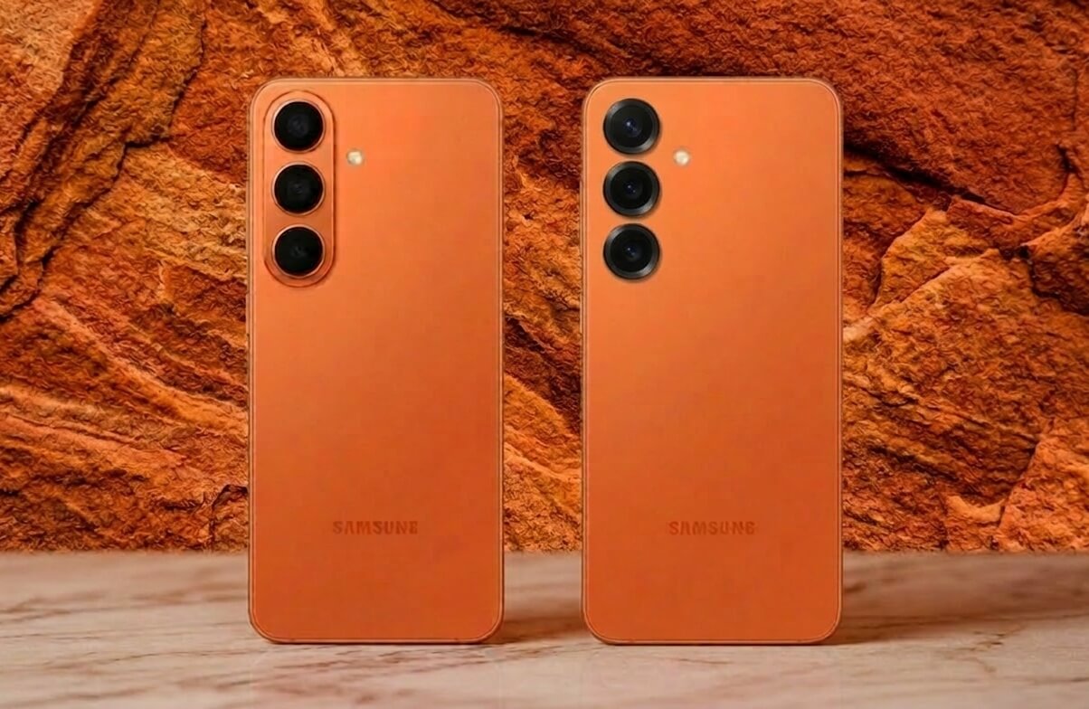 Samsung Galaxy S25 and Galaxy S26 side by side showing design differences affecting case compatibility