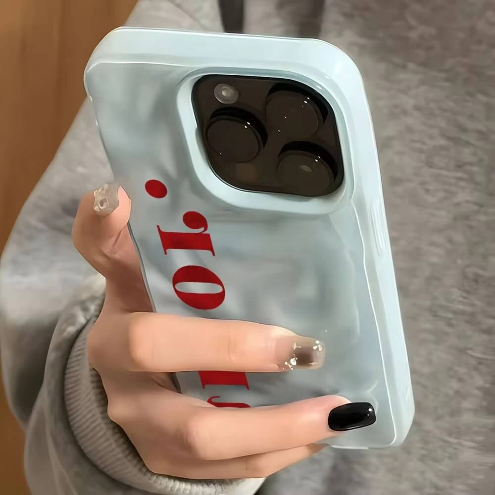 Glossy Amor Ripple Phone Case for iPhone 15, 16, 17 series Glossy Amor Ripple Phone Case for iPhone 15, 16, 17 series