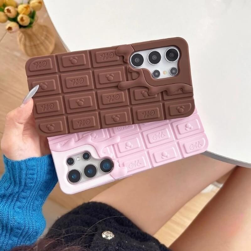 3D Melted Chocolate Bar Case 3D Melted Chocolate Bar Case