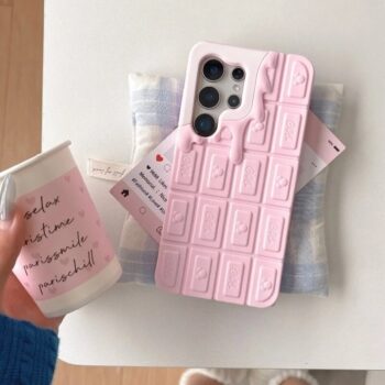 3D Melted Chocolate Bar Samsung Galaxy Case