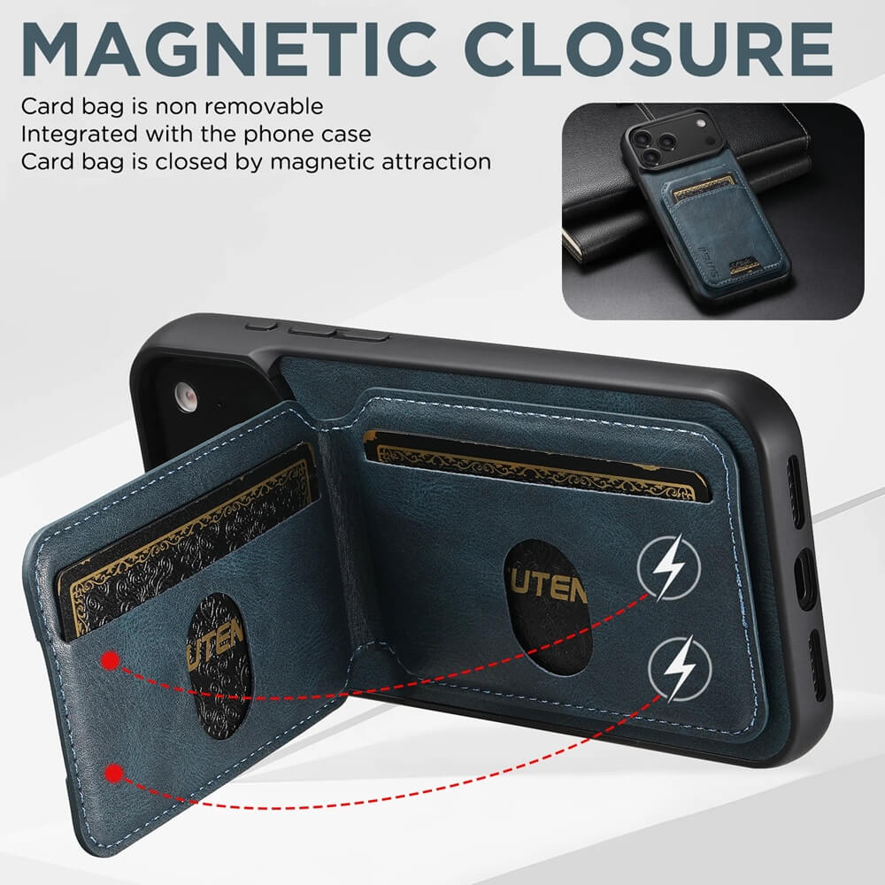 Magnetic Card Wallet Stand iPhone Case Magnetic Card Wallet Stand iPhone Case