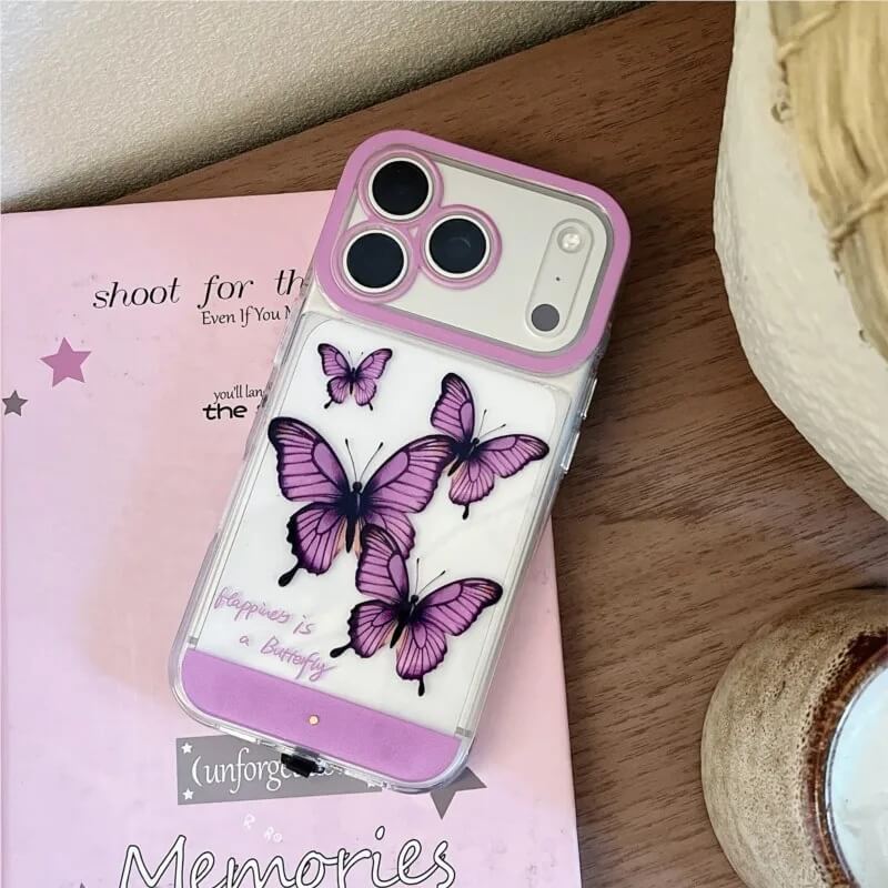 Tap Control LED Color Changing Butterfly Case Tap Control LED Color Changing Butterfly Case