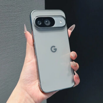 Ultra Thin Hard Clear Google Pixel Case with Raised Camera Cover