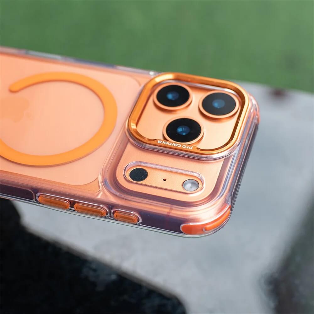 Clear Magnetic Case with Detachable Rope Strap Clear Magnetic Case with Detachable Rope Strap