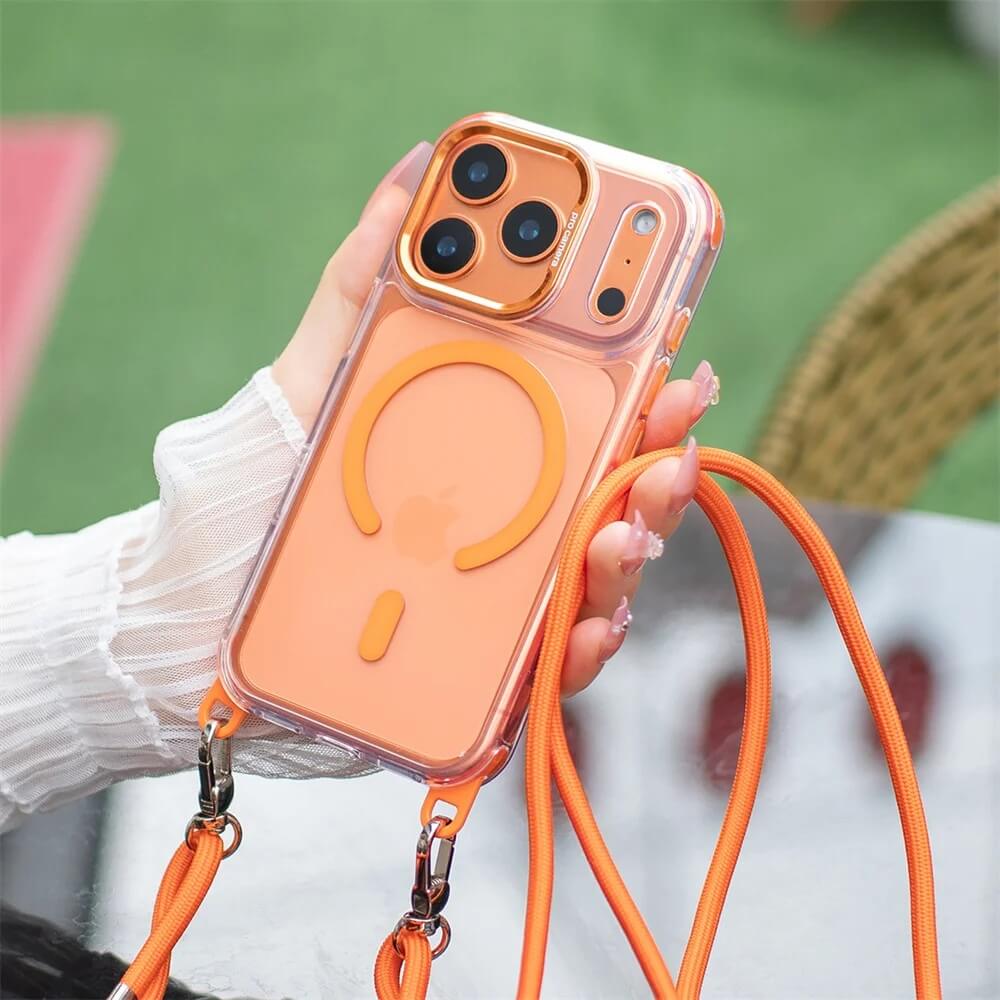 Clear Magnetic Crossbody Case for iPhone 17 Series Clear Magnetic Crossbody Case for iPhone 17 Series