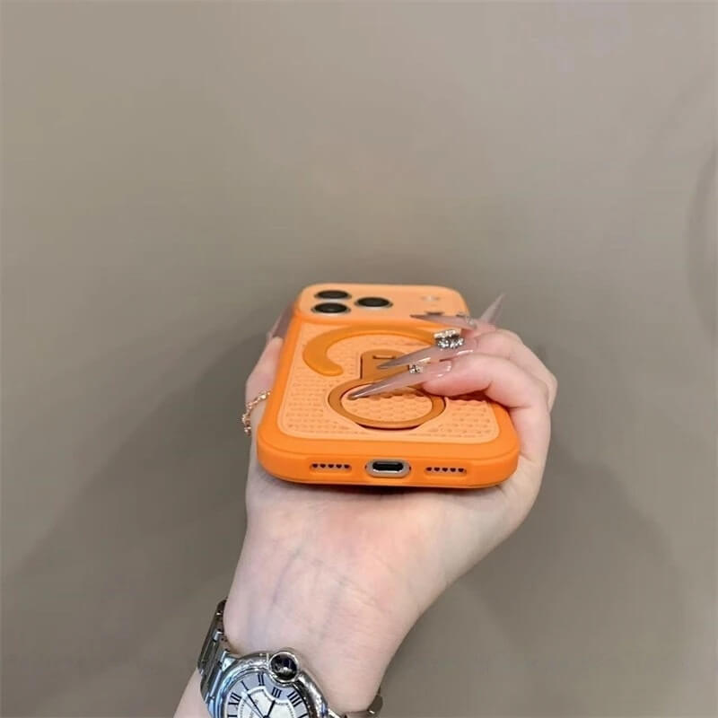 Heat Dissipation iPhone Case with Magnetic Ring Stand Heat Dissipation iPhone Case with Magnetic Ring Stand